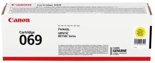 CANON CRG-069 SÁRGA (1,9K) EREDETI TONER (5091C002)