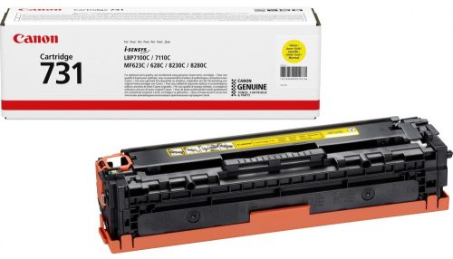 CANON CRG-731 SÁRGA (1,5K) EREDETI TONER (6269B002)