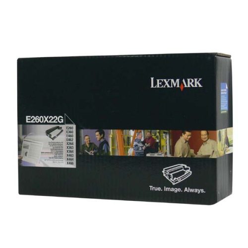 LEXMARK E260 (30K) FEKETE EREDETI TONER (E260X22G)