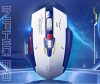 INPHIC F9 WIRELESS EGÉR, MECHA STYLE, KÉK-FEHÉR
