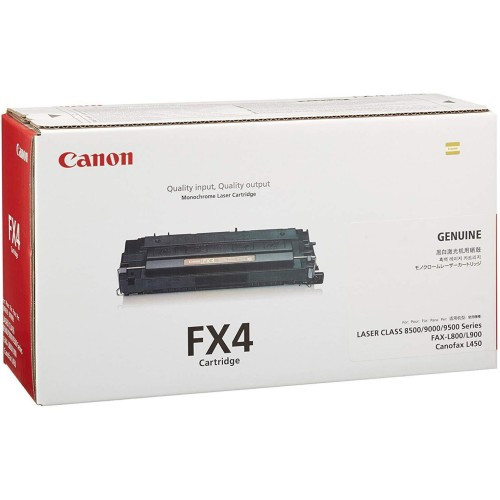 CANON FX-4 FEKETE EREDETI TONER LEÉRTÉKELT