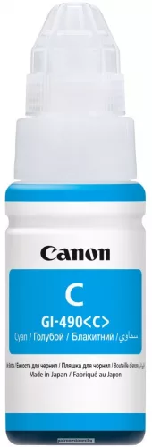 CANON GI-490 CIÁN (70ML) EREDETI TINTA (0664C001)