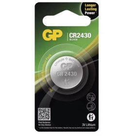 GP CR2430 3V LÍTIUM GOMBELEM