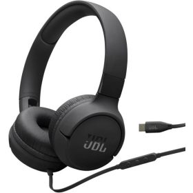 JBL TUNE 520C USB-C VEZETÉKES FEJHALLGATÓ, FEKETE