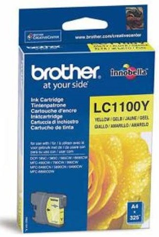 BROTHER LC1100 (5,5ML) SÁRGA EREDETI TINTAPATRON (LC1000Y)