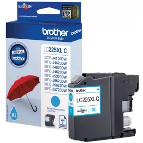   BROTHER LC225XL (11,8ML) CIÁN EREDETI TINTAPATRON (LC225XLC)