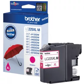  BROTHER LC225XL (11,8ML) MAGENTA EREDETI TINTAPATRON (LC225XLM)