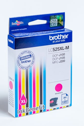 BROTHER LC525XL (1,3K) MAGENTA EREDETI TINTAPATRON (LC525XLM)