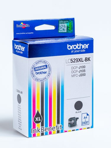 BROTHER LC529XL (2,4K) FEKETE EREDETI TINTAPATRON (LC529XLBK)