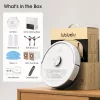 LUBLUELU L20 MAX - ROBOTPORSZÍVÓ FELMOSÓVAL, FEKETE