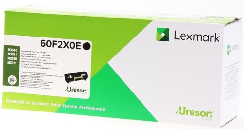 MX510/MX511/MX610/MX611 (60F2X0E) LEXMARK EREDETI 20K TONER