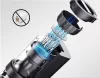 EUREKA E10S DE ROBOTPORSZÍVÓ FELMOSÓVAL, FEKETE