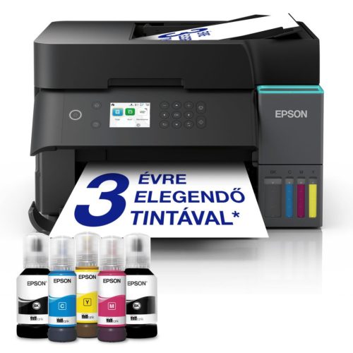 EPSON ECOTANK L6370 A4 USB/WIFI/LAN/DUPLEX SZÍNES MULTIFUNKCIÓS TINTASUGARAS NYOMTATÓ
