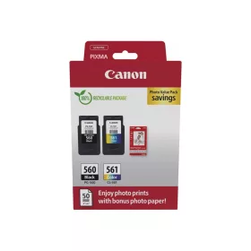   CANON PG-560/CL-561 FEKETE/SZÍNES (7,5ML+8,3ML) + 50DB GP501 10X15CM FOTÓPAPÍR EREDETI MULTIPACK (3713C008)