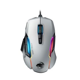   ROCCAT KONE AIMO REMASTERED RGB, VEZETÉKES GAMER EGÉR, FEHÉR (ROC-11-820-WE)