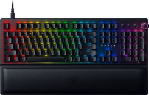RAZER BLACKWIDOW V3 PRO MECHANIKUS GAMER BILLENTYŰZET, GREEN SWITCH, US LAYOUT (RZ03-03530100-R3M1)
