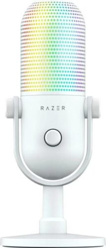 RAZER SEIREN V3 CHROMA STREAMING MIKROFON, FEHÉR (RZ19-05060200-R3M1)