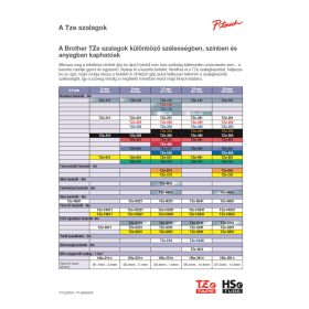   BROTHER TZE-FX651 SÁRGA ALAPON FEKETE LAMINÁLT 24MM/8M EREDETI SZALAG (TZEFX651)