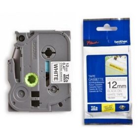   BROTHER TZe-S231 FEHÉR ALAPON FEKETE LAMINÁLT 12MM/8M EREDETI SZALAG (TZES231)
