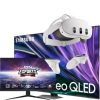 Monitor, TV, Projektor, VR